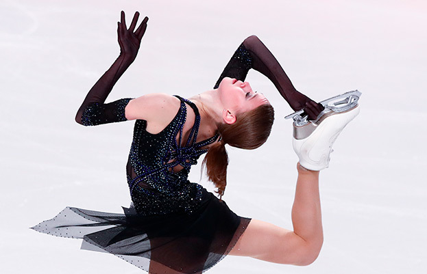 Майя Хромых. Фигуристка Майя Хромых.