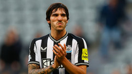 Футболист «Ньюкасла» Сандро Тонали.