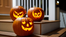 Тыквы на Хэллоуин