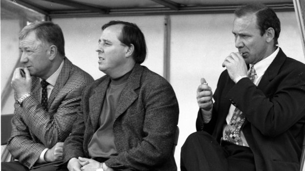 Борис Игнатьев, Александр Тарханов и Олег Романцев.