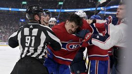 Дерзкий дебют русского форварда в НХЛ: подрался во второй смене и поучаствовал в двух голах