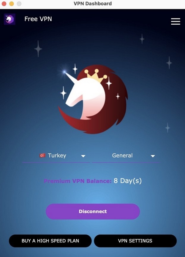 Скачиваем VPN, где есть Турция.