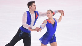 Фигуристы Анна Москалева и Артем Родзянов
