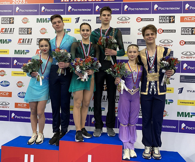 Таисия Щербинина и Артем Петров, Анна Москалева и Артем Родзянов, Мария Симонова и Мартин Бреславский. Таисия Щербинина и Артем Петров, Анна Москалева и Артем Родзянов, Мария Симонова и Мартин Бреславский