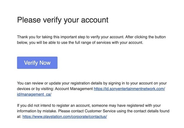 Так выглядит письмо о подтверждении почты.