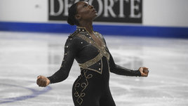 Темнокожая фигуристка выбрала программу против расизма и за BLM. Но что-то пошло не так