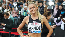 Легкоатлетка Алиса Шмидт