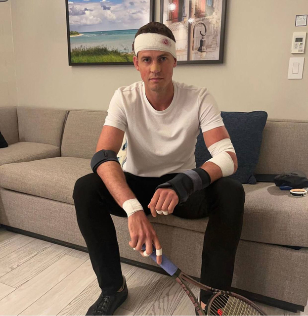 Вашек Поспишил. Теннисист Вашек Поспишил