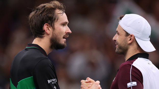 Даниил Медведев и Григор Димитров.