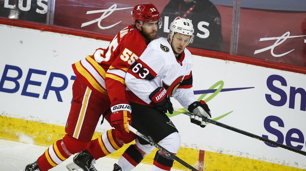 Евгений Дадонов в составе «Оттавы».