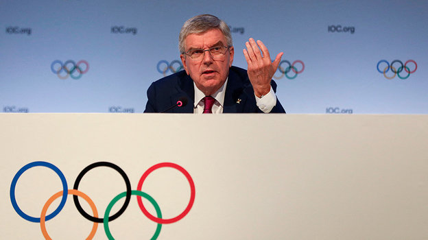 Томас Бах. Глава Международного олимпийского комитета (МОК) Томас Бах.