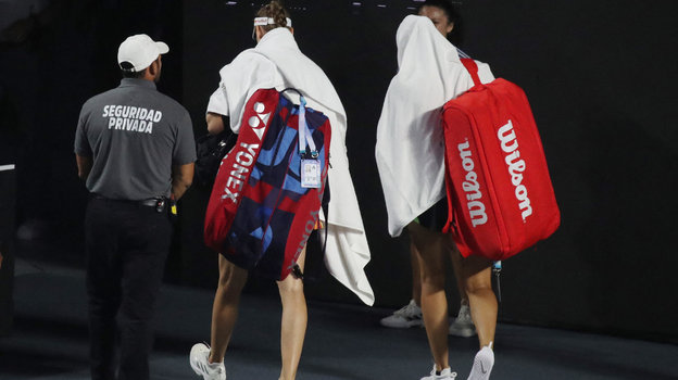 Арина Соболенко и Елена Рыбакина.