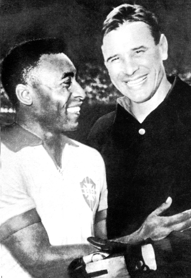 Пеле и Лев Яшин.