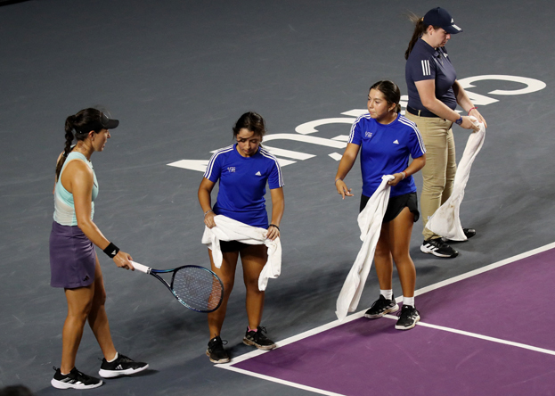 Джессика Пегула (слева). Теннисистка Джессика Пегула