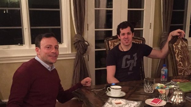 2019 год. Питтсбург. Игорь Рабинер и Евгений Малкин.