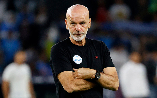 Стефано Пиоли. Главный тренер «Милана» Стефано Пиоли.