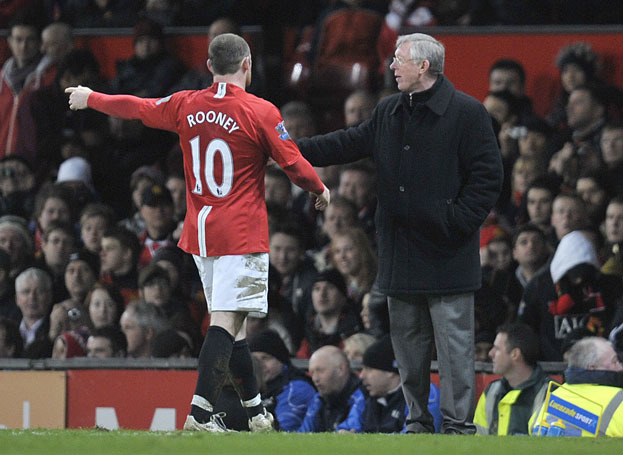 Уэйн Руни и Алекс Фергюсон. Уэйн Руни и Алекс Фергюсон