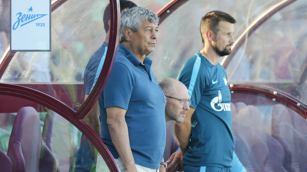 Мирча Луческу и Сергей Семак.