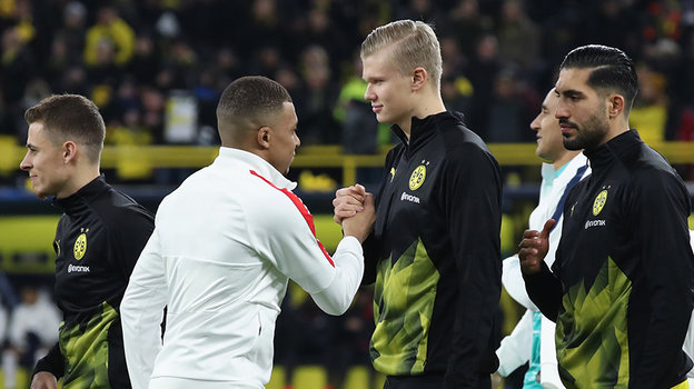 Единственная встреча Холанна и Мбаппе на поле - в Лиге чемпионов-19/20.