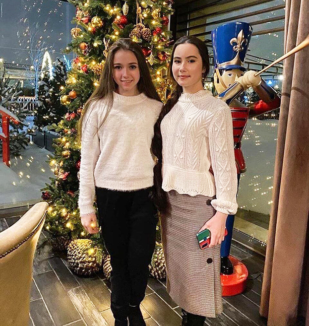 Камила Валиева и Саида Мухаметзянова.