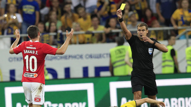 «Ростов» — «Спартак» — 2:2. Кирилл Левников и Зелимхан Бакаев.