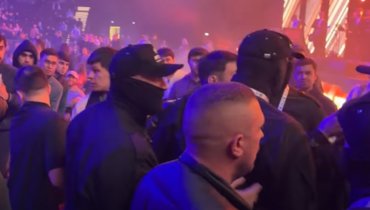 Фрагмент из видео драки.