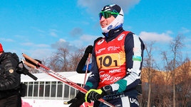 Лыжник Александр Легков.