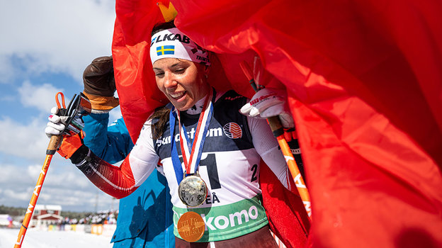 Шарлотт Калла. Лыжница Шарлотт Калла.