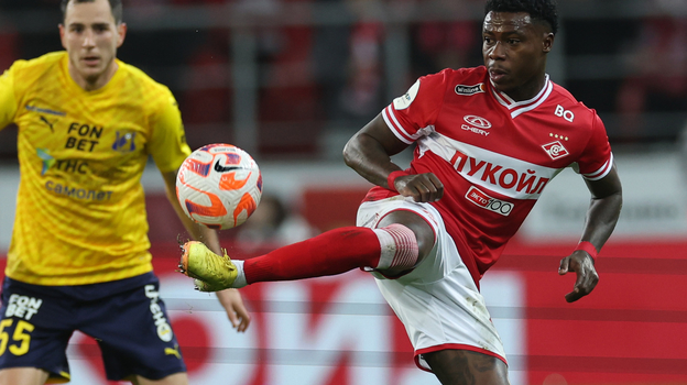 Футболист «Спартака» Квинси Промес.