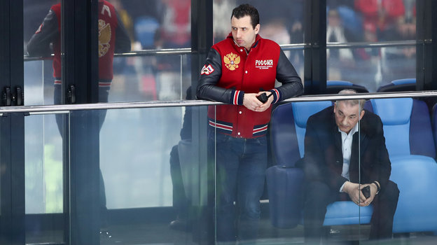 Роман Ротенберг и Владислав Третьяк. Роман Ротенберг и Владислав Третьяк