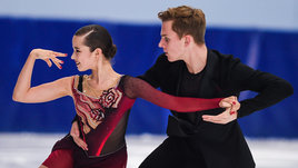 Фигуристы Анна Щербакова и Егор Гончаров