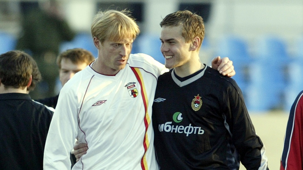 Игорь Яновский и Игорь Акинфеев.