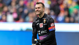 Голкипер ЦСКА Игорь Акинфеев.