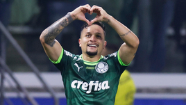 Футболист «Палмейраса» Артур.