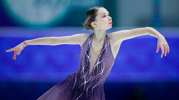 Ксения Синицына. Фигуристка Ксения Синицына.