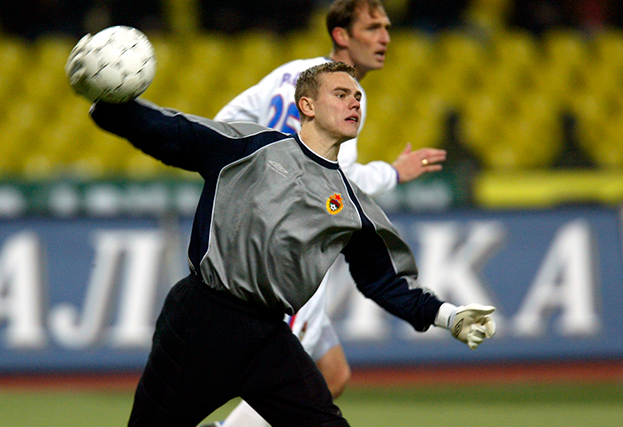 Игорь Акинфеев в 2003 году.