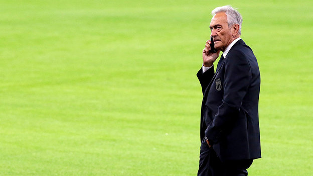 Габриэле Гравина. Президент футбольной федерации Италии Габриэле Гравина.