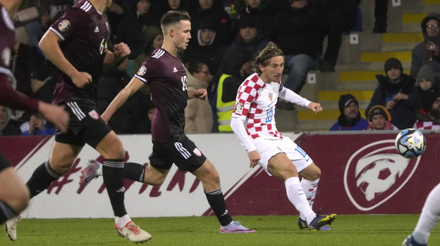 Латвия — Хорватия.