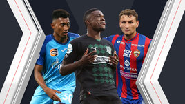 Матео Кассьерра, Джон Кордоба и Федор Чалов