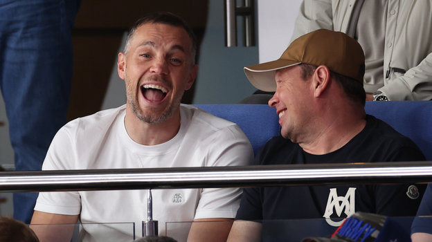 Артем Дзюба и Леонид Слуцкий.