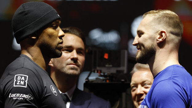 Энтони Джошуа и Отто Валлин.