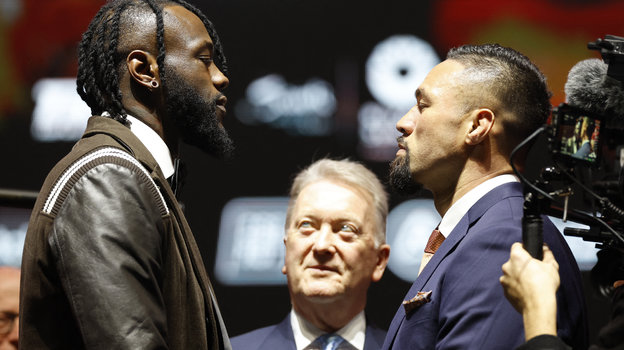 Деонтей Уайлдер и Джозеф Паркер.