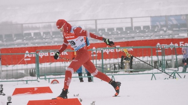 Александр Большунов.