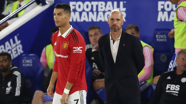 Криштиану Роналду и Эрик тен Хаг. Криштиану Роналду и Эрик тен Хаг