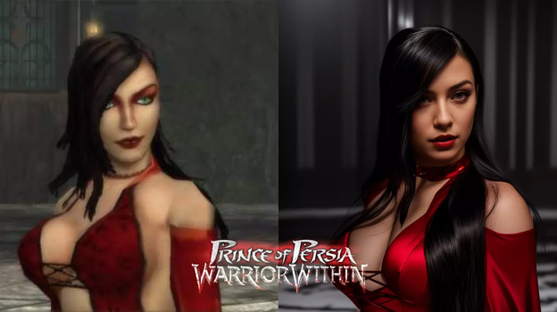 Prince of Persia глазами нейросети.