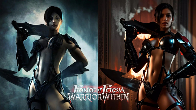 Prince of Persia глазами нейросети.