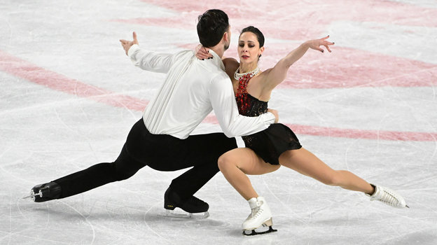 Максим Дешам и Деанна Стелато-Дудек. Фигуристы Максим Дешам и Деанна Стелато-Дудек