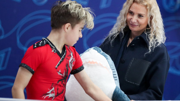 Даниил Самсонов и Этери Тутберидзе.