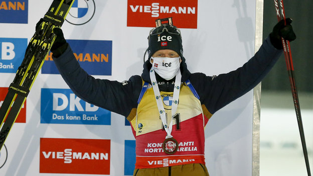 Йоханнес Бе. Лыжник Йоханнес Бе