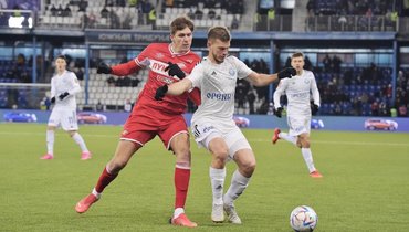 Игровой эпизод в матче «Оренбург» — «Спартак».